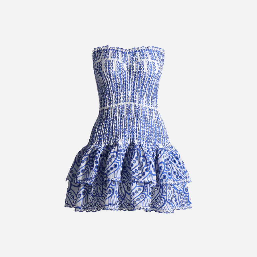 Vestido Grecia | Ruffle Mini Dress